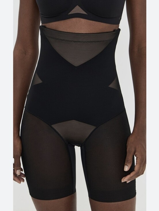 Honeylove Other - Honeylove Superpower Black High-Waist Shaping Short with Mesh Panels Sz 3X